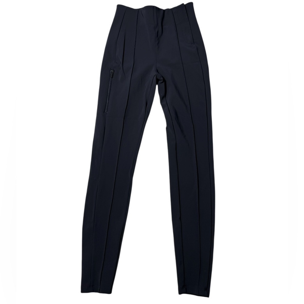 Athleta size 0 Glacier Snow black skinny pants in excellent like-new condition - Picture 3 of 5